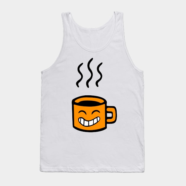 cup of coffee Tank Top by Huggy Mauve